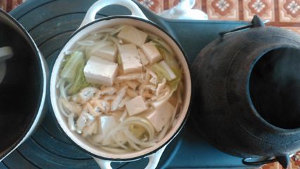 Preparation of miso soup