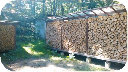Storage and drying of firewood2